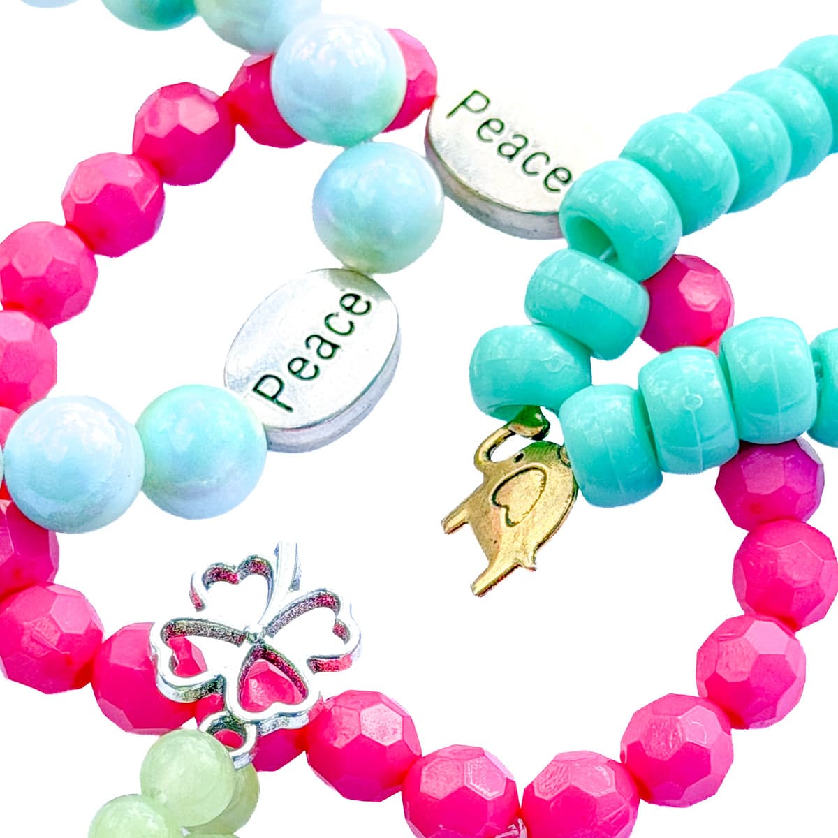 Main Character bracelet stack